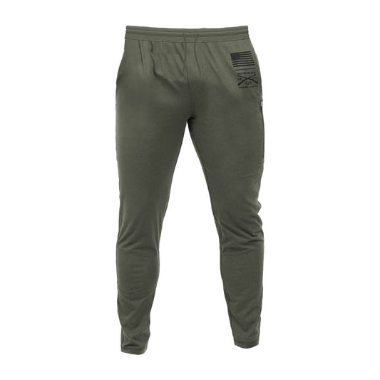 Grunt Style Men's All-Day Jogger - Heather Military Green