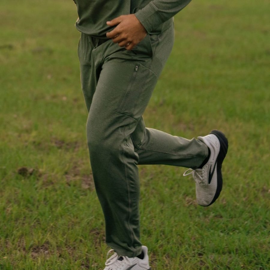 Grunt Style Men's All-Day Jogger - Heather Military Green