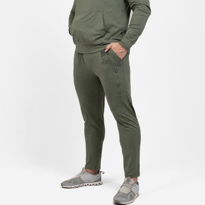 Grunt Style Men's All-Day Jogger - Heather Military Green