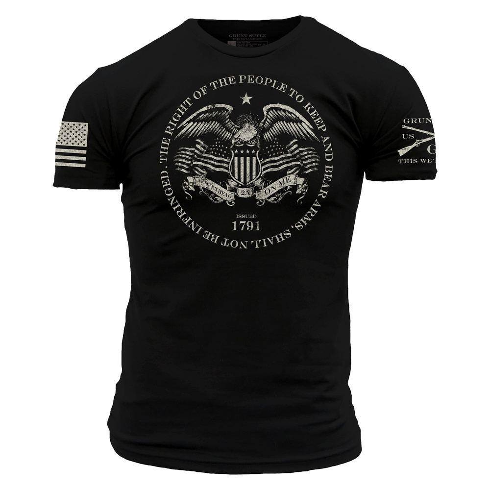Grunt Style 2A Rights T-Shirt - Black