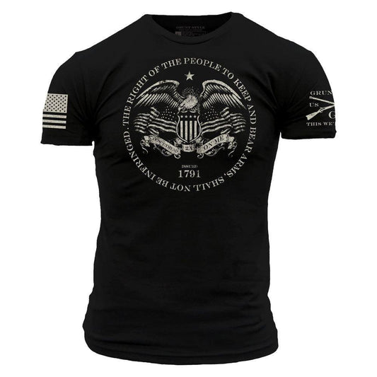 Grunt Style 2A Rights T-Shirt - Black