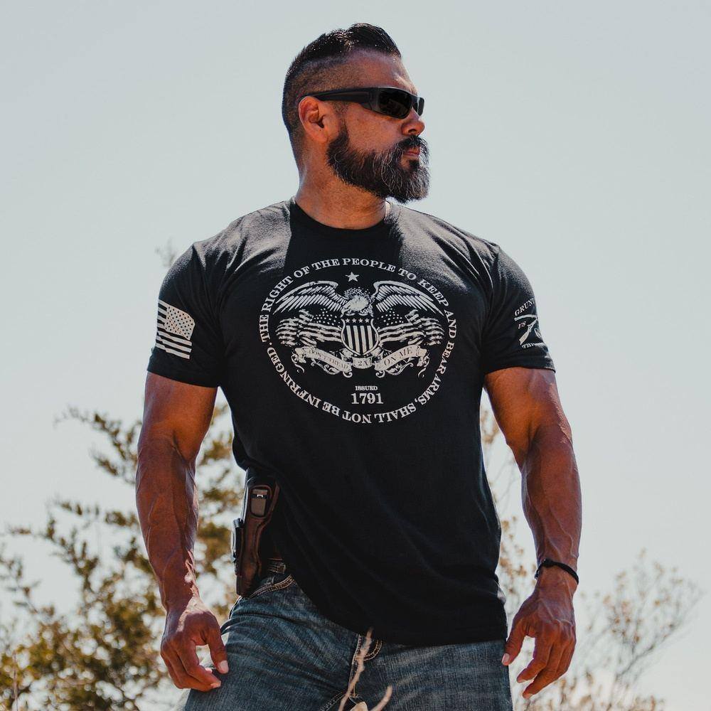 Grunt Style 2A Rights T-Shirt - Black