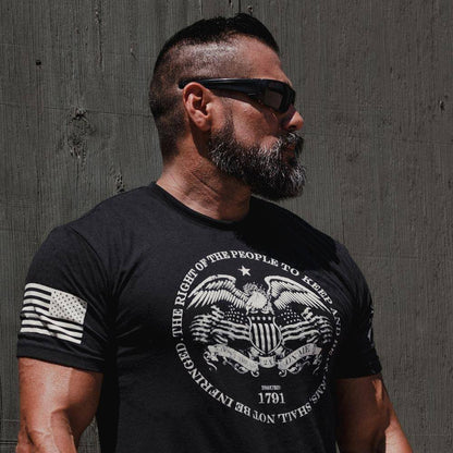 Grunt Style 2A Rights T-Shirt - Black