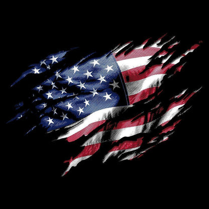 Grunt Style Still Standing - American Flag Shirt