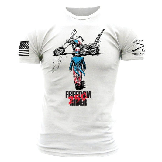 Grunt Style 250 Freedom Rider T-Shirt - White
