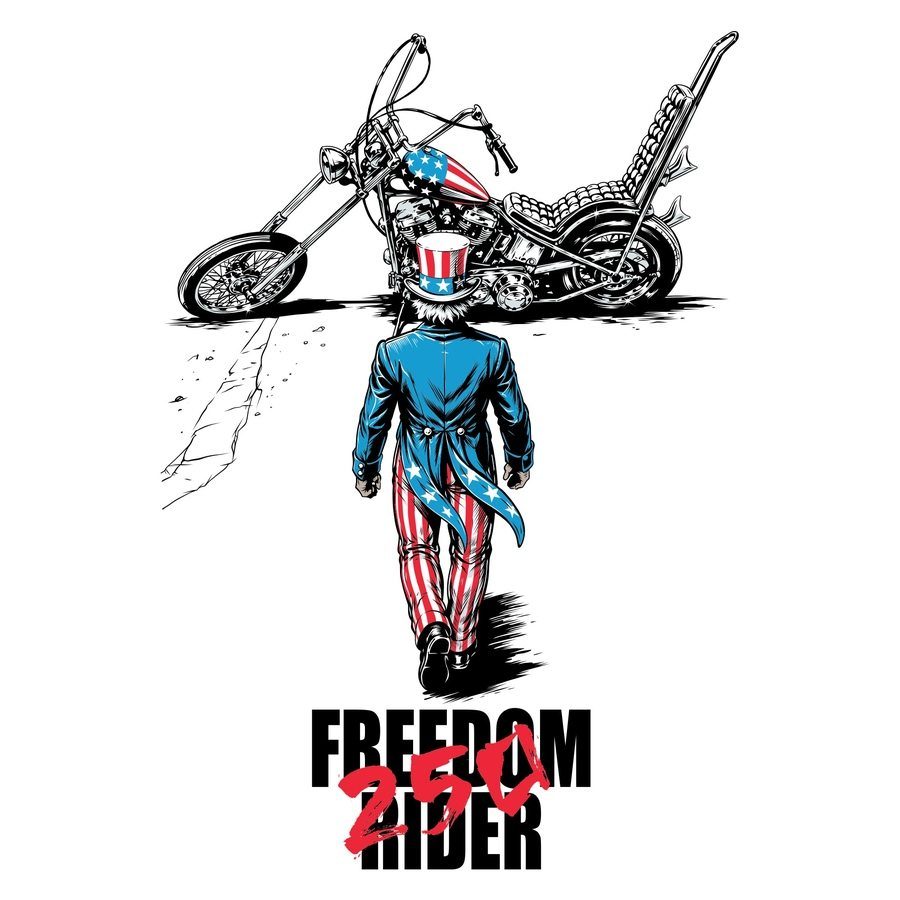 Grunt Style 250 Freedom Rider T-Shirt - White
