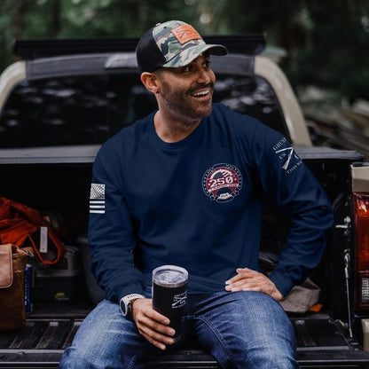 Grunt Style 250th Commemorative Long Sleeve - Navy
