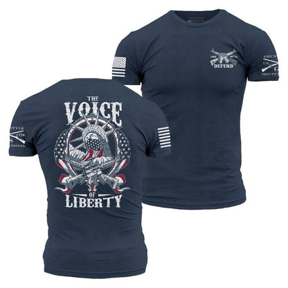 Grunt Style The Voice Of Liberty T-Shirt - Midnight Navy