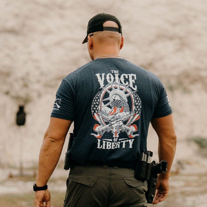 Grunt Style The Voice Of Liberty T-Shirt - Midnight Navy