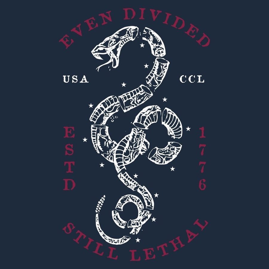 Grunt Style Even Divided T-Shirt - Midnight Navy