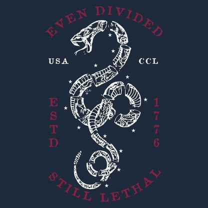 Grunt Style Even Divided T-Shirt - Midnight Navy