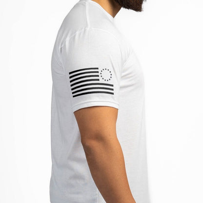 Grunt Style Betsy Ross Basic T-Shirt - White