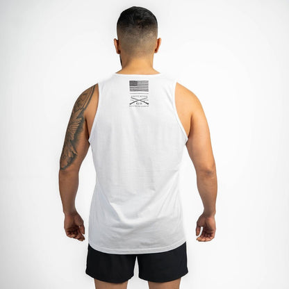 Grunt Style Rolling Into Paradise Tank - White