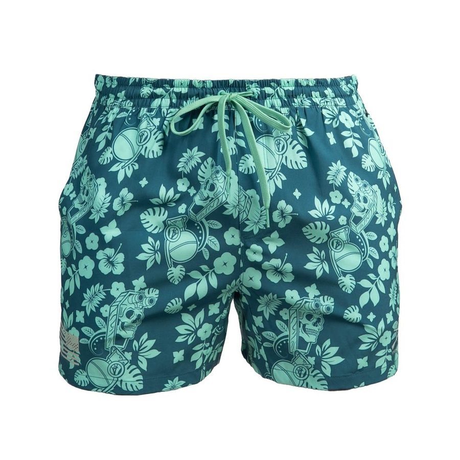 Grunt Style Grunt Short 5" Inseam - Tropical Death Harbor