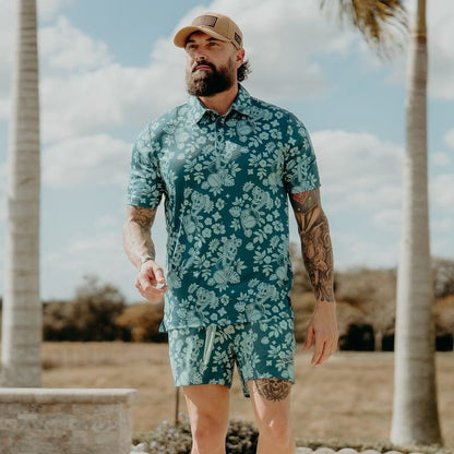 Grunt Style Grunt Short 5" Inseam - Tropical Death Harbor