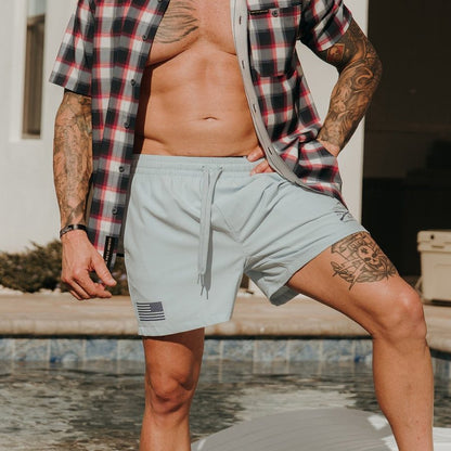 Grunt Style Grunt Short 5" Inseam - Sky Blue