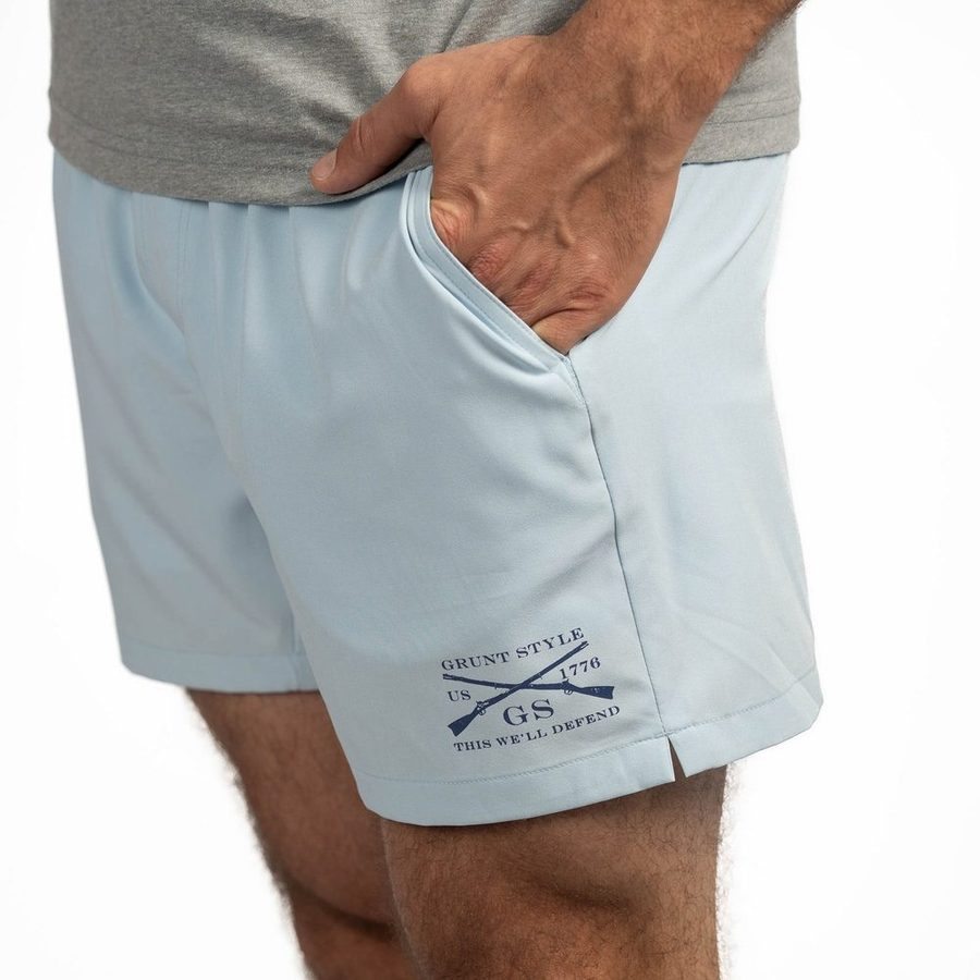 Grunt Style Grunt Short 5" Inseam - Sky Blue
