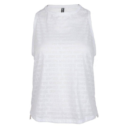 Grunt Style Women's Burn Out Gym Tank - White