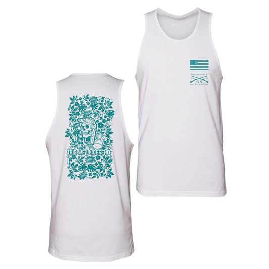 Grunt Style Tropical Death Aqua Tank - White