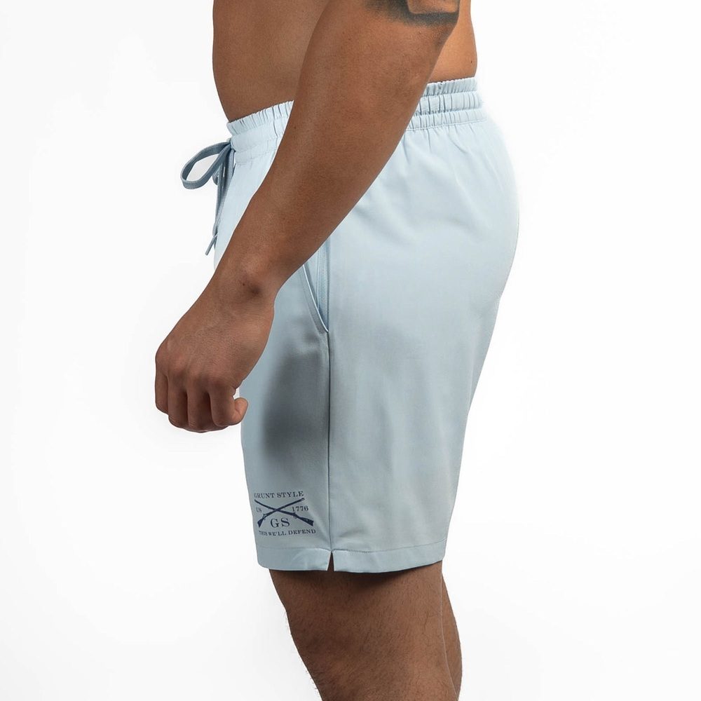 Grunt Style Grunt Short 7" Inseam - Sky Blue