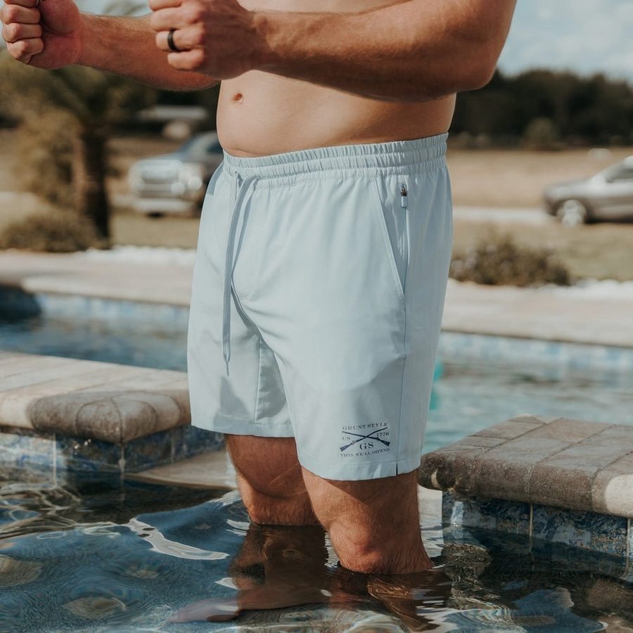 Grunt Style Grunt Short 7" Inseam - Sky Blue