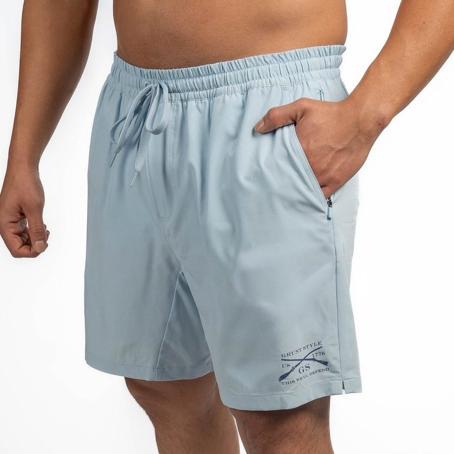 Grunt Style Grunt Short 7" Inseam - Sky Blue