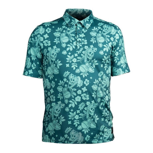 Grunt Style Men's Polo - Tropical Death Harbor