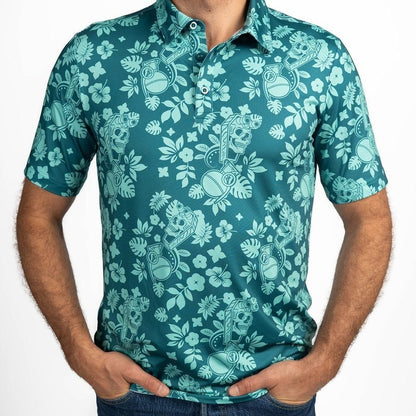 Grunt Style Men's Polo - Tropical Death Harbor
