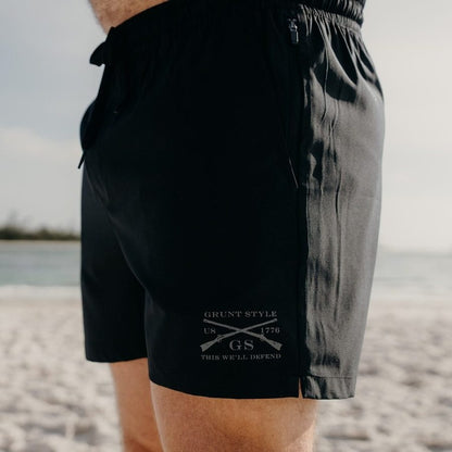 Grunt Style Grunt Short 5" Inseam - Black