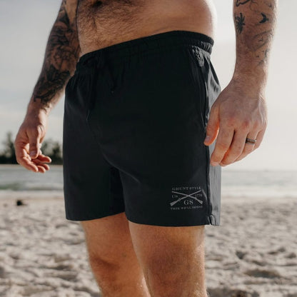 Grunt Style Grunt Short 5" Inseam - Black