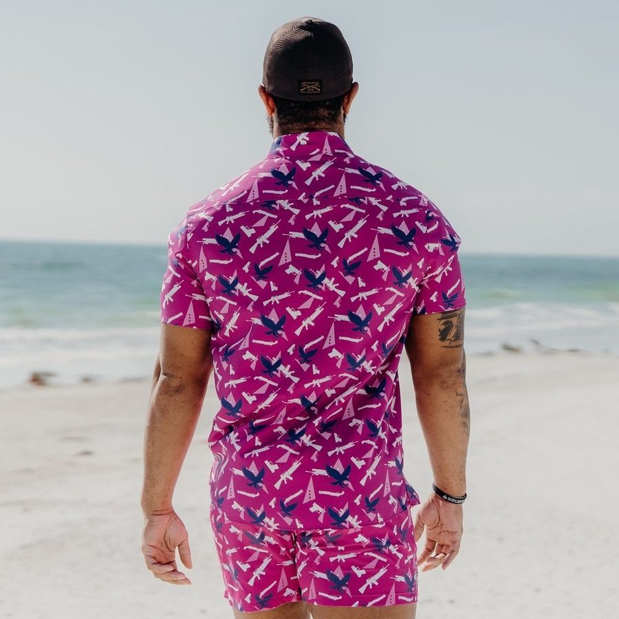 Grunt Style Men's Commander Button Down - Strike Eagle