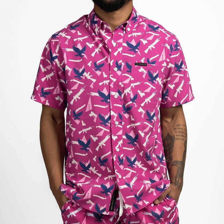 Grunt Style Men's Commander Button Down - Strike Eagle