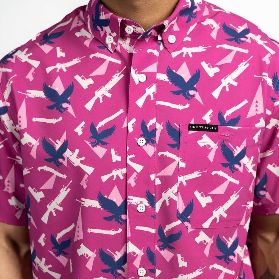 Grunt Style Men's Commander Button Down - Strike Eagle