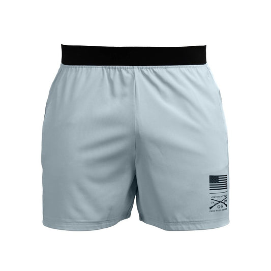 Grunt Style Men's Training Short - Sky Blue