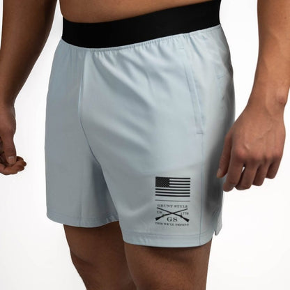 Grunt Style Men's Training Short - Sky Blue