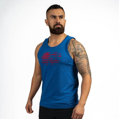 Grunt Style Men's Vintage American Tank - Royal