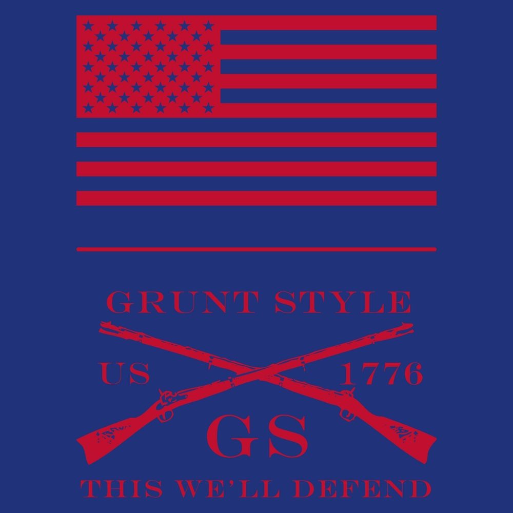 Grunt Style Men's Vintage American Tank - Royal