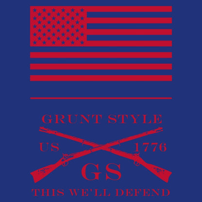 Grunt Style Men's Vintage American Tank - Royal