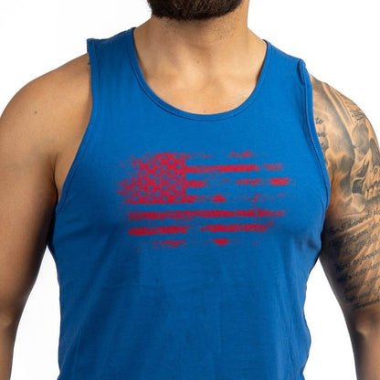 Grunt Style Men's Vintage American Tank - Royal