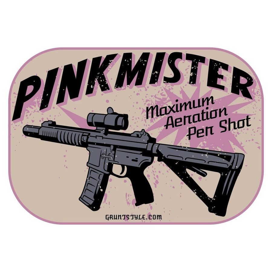 Grunt Style Pinkmister Sticker