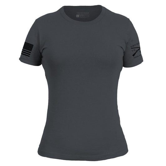 Grunt Style Basic T-Shirt Women's Slim Fit - Heavy Metal