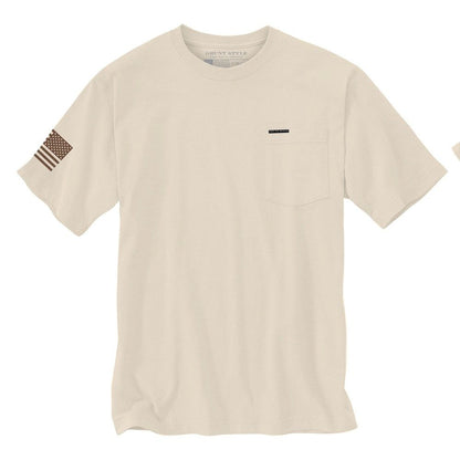 Grunt Style Basic Heavyweight Pocket T-Shirt - Sand