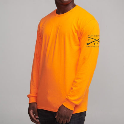 Grunt Style Basic Long Sleeve - Safety Orange