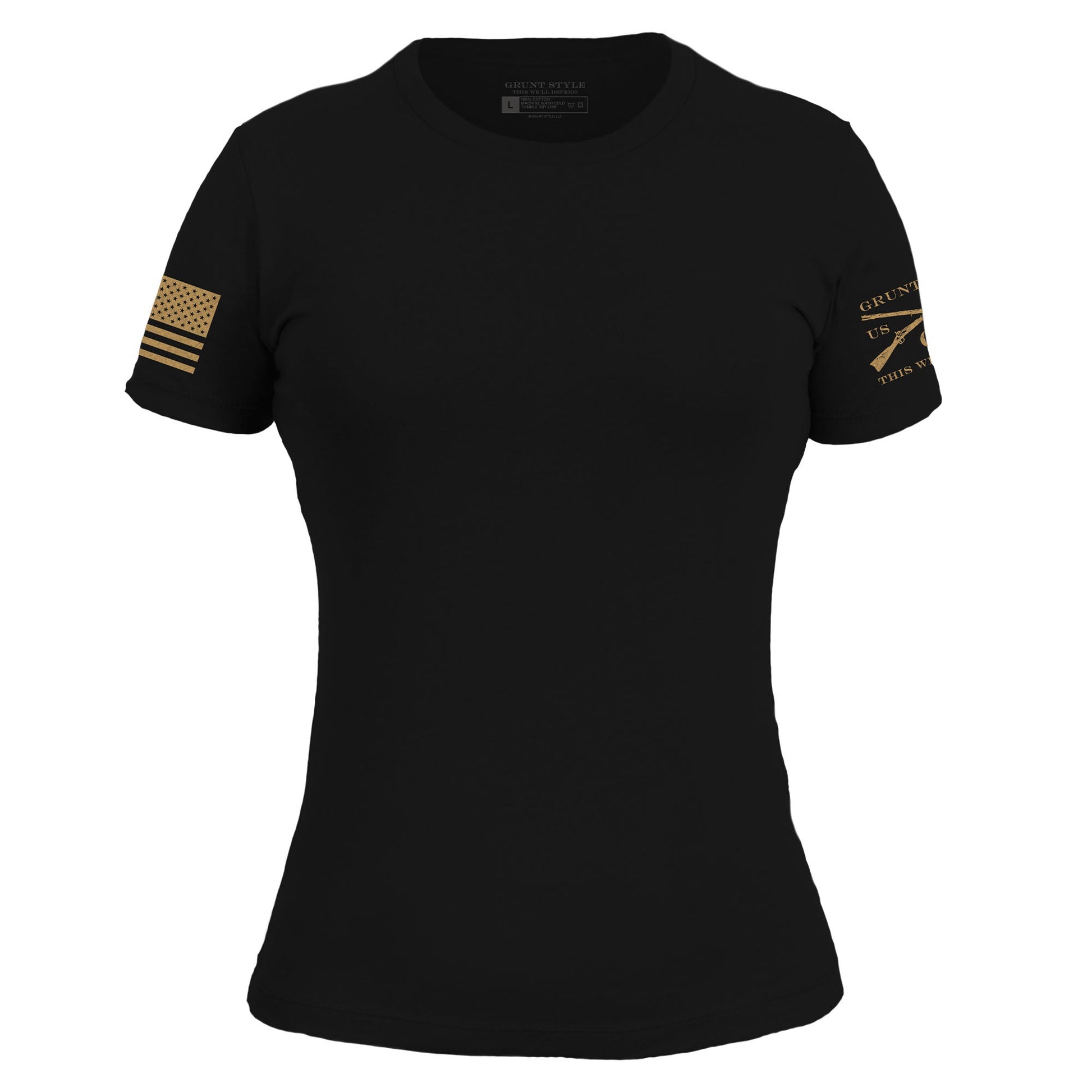 Grunt Style Basic T-Shirt Women's Slim Fit - Black