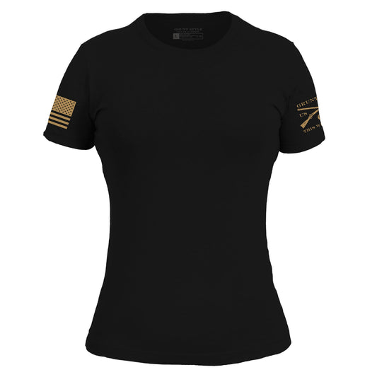 Grunt Style Basic T-Shirt Women's Slim Fit - Black