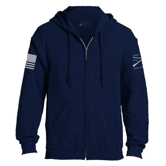 Grunt Style Grunt Style Basic Full-Zip Hoodie - Navy
