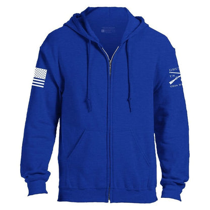 Grunt Style Basic Full-Zip Hoodie - Royal