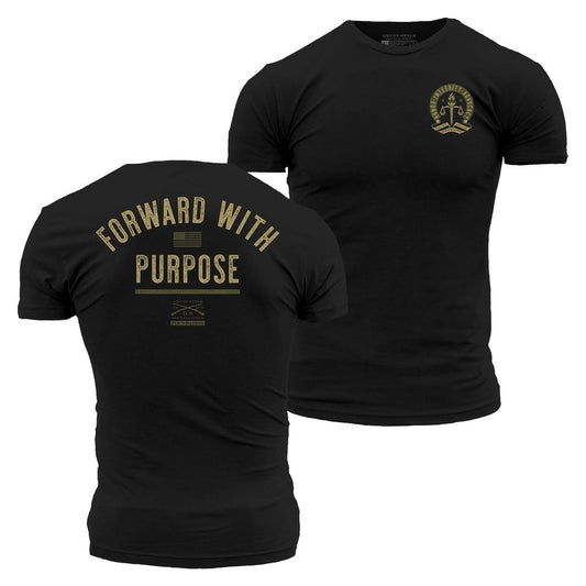 Grunt Style Grunt Style Foundation Forward With Purpose T-Shirt - Black