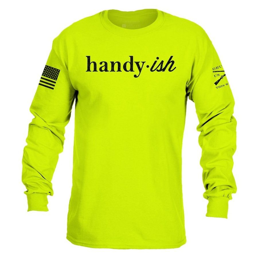 Grunt Style Handy Long Sleeve - Safety Green