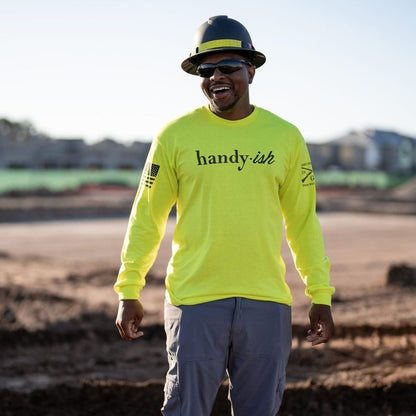 Grunt Style Handy Long Sleeve - Safety Green